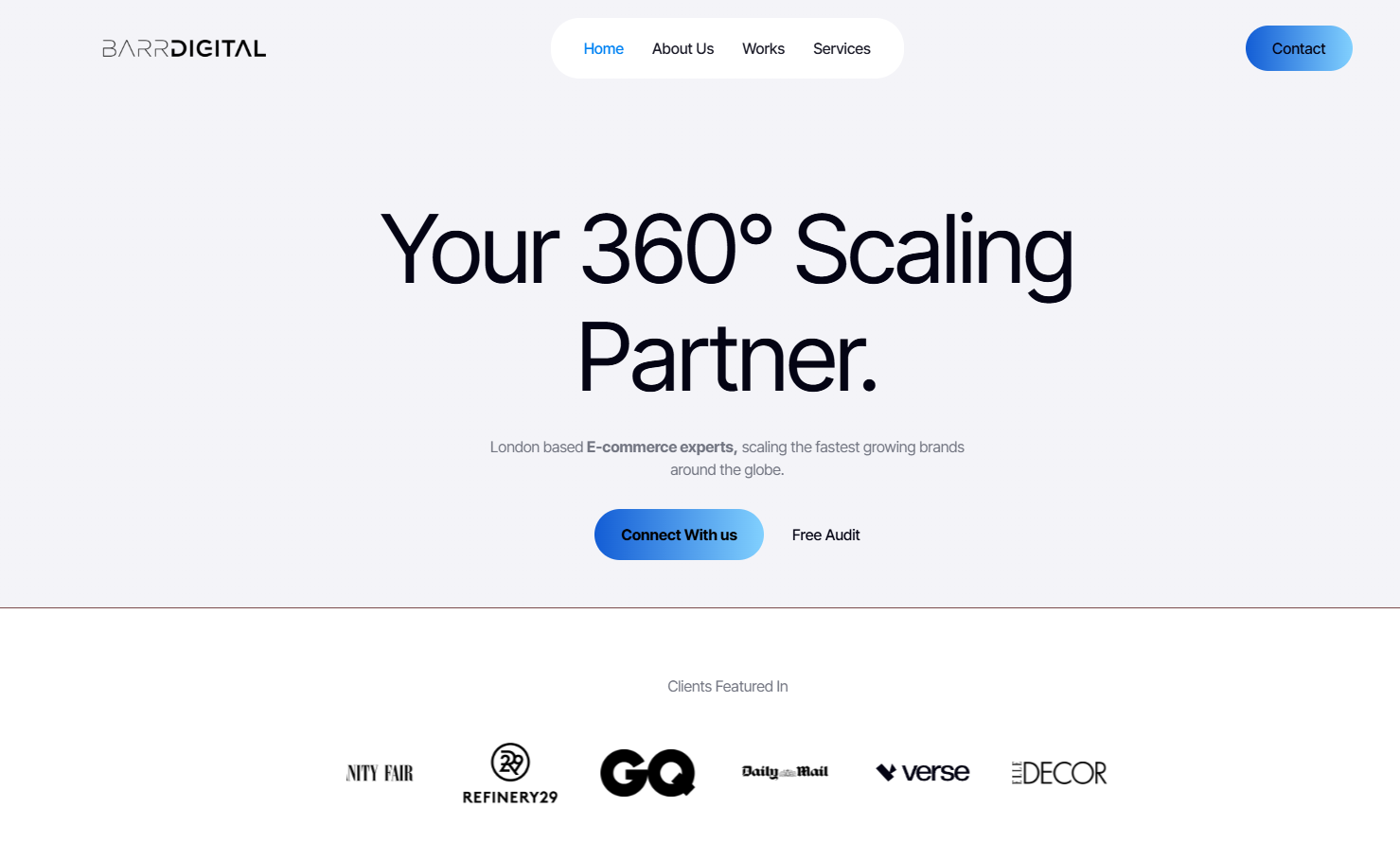 Digital Agency Website